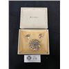 Image 1 : Superb Vintage Rhinestone Jewellery Set in Box
