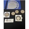 Image 2 : Collectible Coin Lot Including 1960 Half Crown, 1942 Shilling, Empty Coin Albums, Etc.