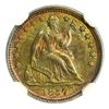 Image 1 : 1857 Seated Liberty Half Dime NGC MS-61