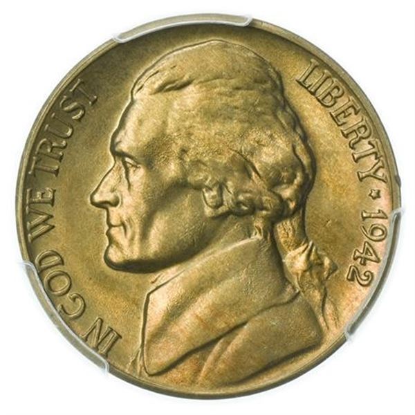 1942-D Jefferson Nickel PCGS MS-64 FS