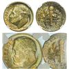 Image 4 : Group of 3 1948, 1948-D, 1948-S Roosevelt Dimes NGC MS-66 FT