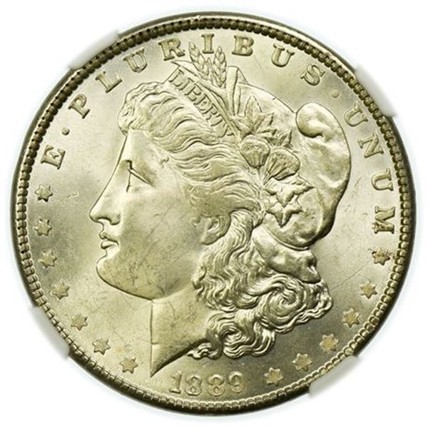 1889 Morgan Dollar NGC MS-62