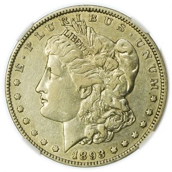 1893 Morgan Dollar NGC XF-40