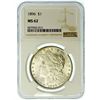Image 2 : 1896 Morgan Dollar NGC MS-62