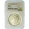 Image 2 : 1921 Morgan Dollar NGC MS-64