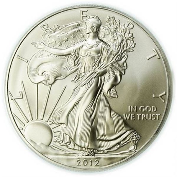 2012-(S) Proof Silver Eagle ANACS MS-70