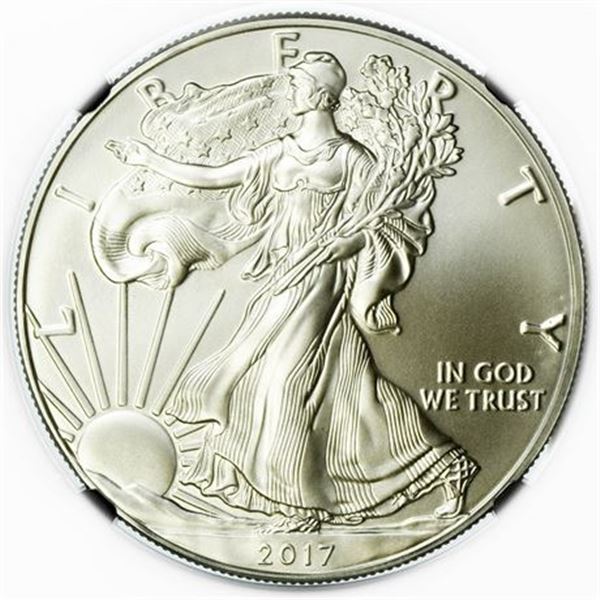 2017 Silver Eagle NGC MS-70 Early Releases