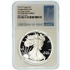 Image 2 : 2019-W Proof Silver Eagle NGC PF-70 Ultra Cameo Congratulations First Day Issue
