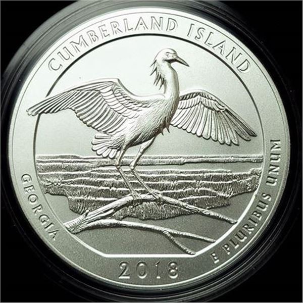 2018-P Cumberland 5oz America the Beautiful OGP