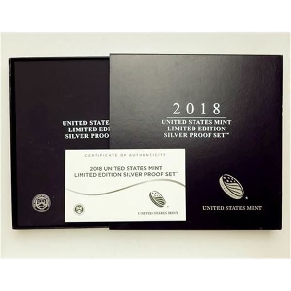 2018 Limited Edition Silver Proof Set