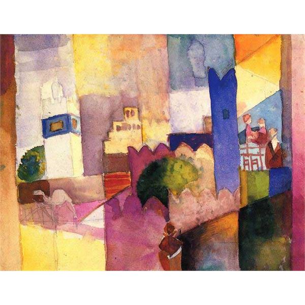 MACKE - Kairouan