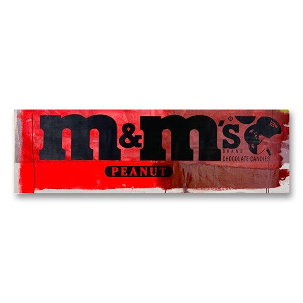 M&Ms Peanut by Steve Kaufman (1960-2010)