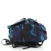 Image 3 : Prada Blue Printed Camo Tessuto Double Pocket Buckle Large Backpack