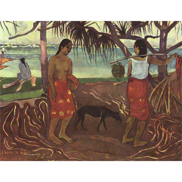 Paul Gauguin - Raro Te Ouiri