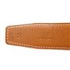 Image 7 : Hermes Constance H Belt Black Leather 65