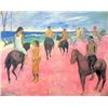 Image 1 : Paul Gauguin - Riding on the Beach