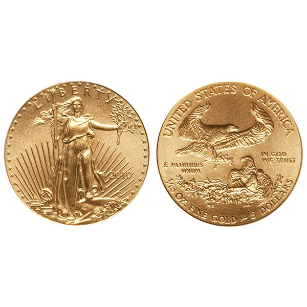 2010 $5 American Gold Eagle Coin