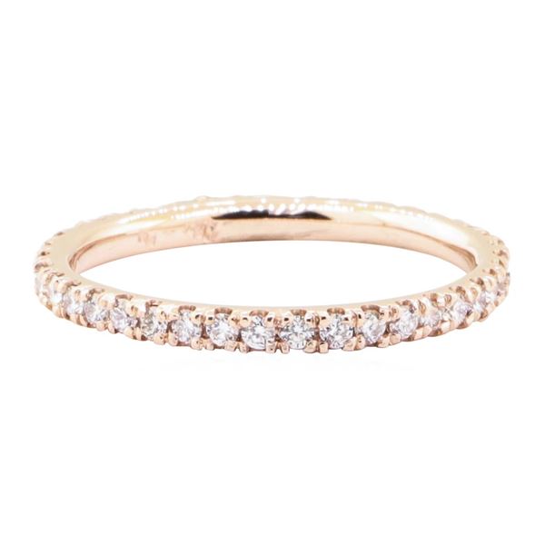 0.60 ctw Diamond Eternity Ring - 14KT Rose Gold