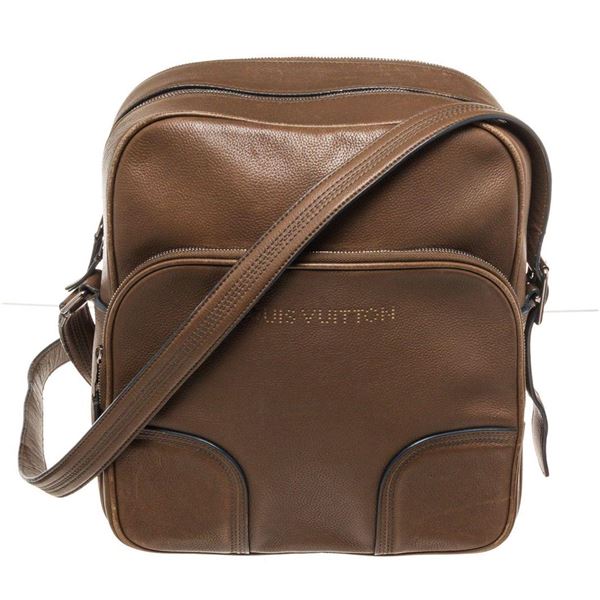 Louis Vuitton Brown Siwa Trotteur Crossbody Bag