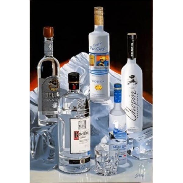 Thomas Stiltz "Vodka on the Rocks 36x24"