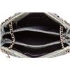 Image 6 : Chanel Grey Black Denim Camelia Large Shoulder Bag