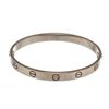 Image 1 : Cartier White Gold Love 17 Bracelet