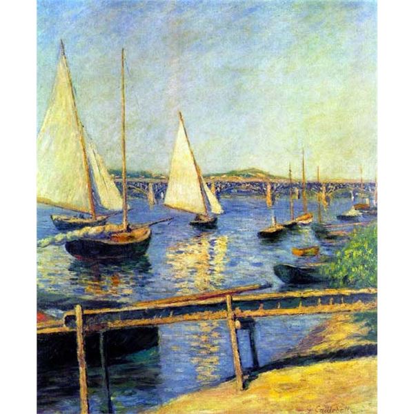 Cailiebotte - Sailboat at Argenteuil