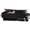 Image 5 : Chanel Vintage Black Multicolor Floral Print Canvas Jumbo Flap Bag