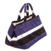 Image 2 : Prada Blue Canvas Tote Bag