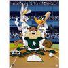 Image 2 : Warner Brothers Hologram At the Plate Oakland Athletics