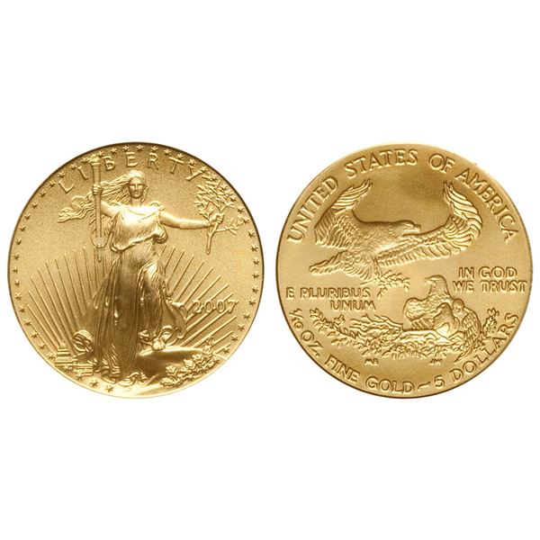 2007 $5 American Gold Eagle Coin