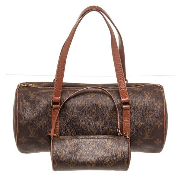 Louis Vuitton Brown Monogram Vintage Papillon 30cm Travel Bag