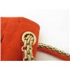 Image 3 : Chanel Orange Jersey Reissue Double Flap Medium Shoulder Bag