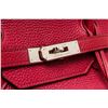Image 3 : Hermes Burgundy Togo Leather Brikin 40cm Satchel Bag