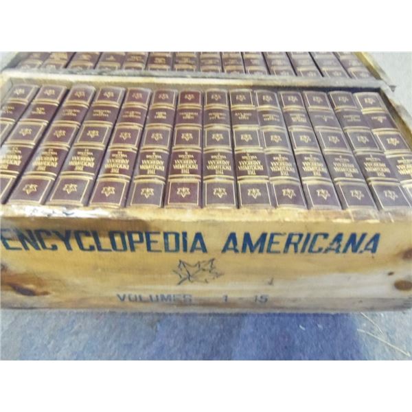 Antique 1958  Encyclopedia Americana