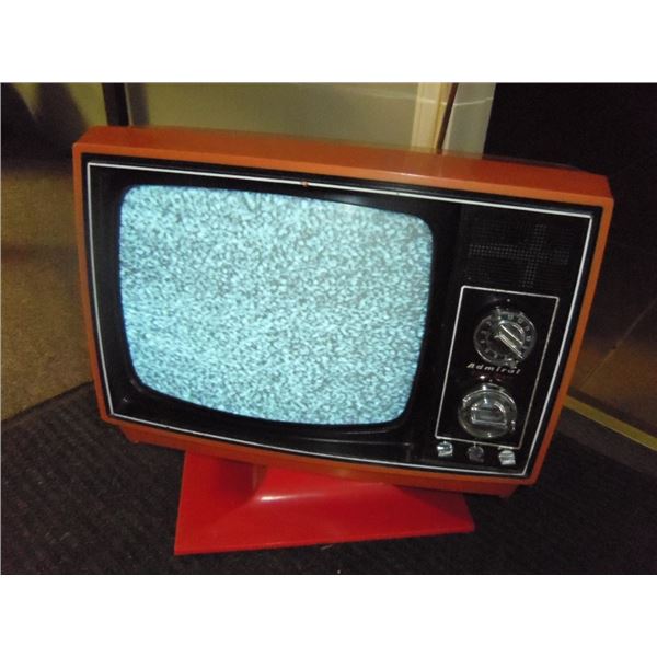 Vintage Admiral  Working TV