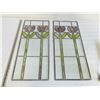 Image 1 : 2 Leaded Windows-Tulip Design