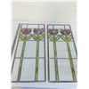 Image 3 : 2 Leaded Windows-Tulip Design