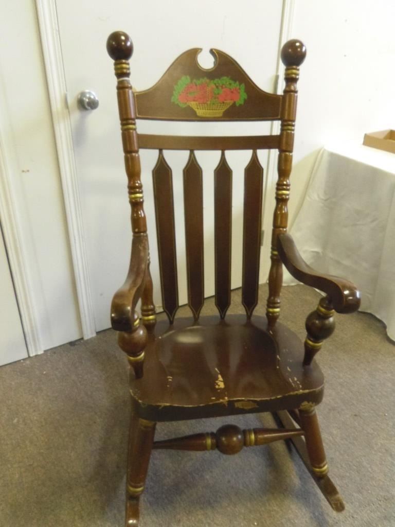 Vintage King Sized Rocking Chair