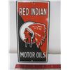 Image 1 : 'Red Indian" Enamel Sign