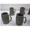 Image 3 : Lot of Misc. Miniture Pewter Beer Steins