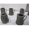 Image 4 : Lot of Misc. Miniture Pewter Beer Steins