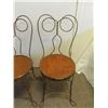 Image 2 : 3 Antique Ice Cream Parlor Chairs