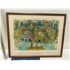 Image 1 : Framed, Signed Original Lithograph