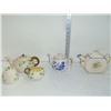 Image 1 : 3 Vintage Teapots and Cream and Sugar Set