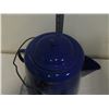 Image 2 : Large Blue Enamel Coffee Pot