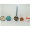 Image 1 : 5 Vintage Alarm Clocks
