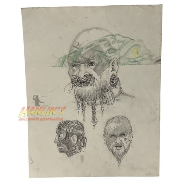 Black Friday (2021) - Angry Gran (Peg Holzemer) Mutant Face and Smashed Teeth Appliances