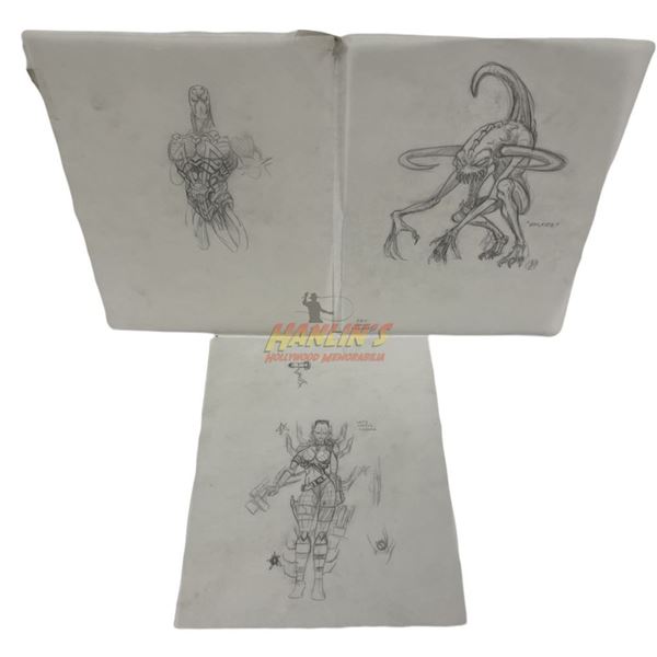 One Dark Night (1982) - Hand Drawn Design Artwork #3