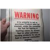 Image 2 : Vintage Heater Fuel Sign